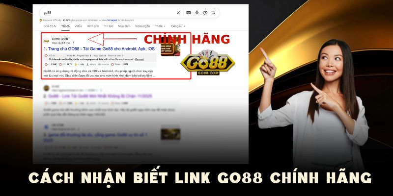 Nhận biết GO88 nhanh qua link vào